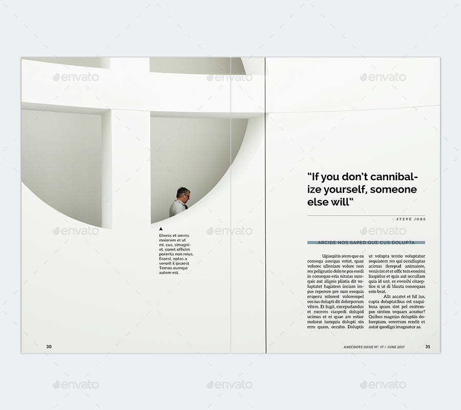 Anecdote Magazine Volume 17 by AUTHENTRICK GraphicRiver